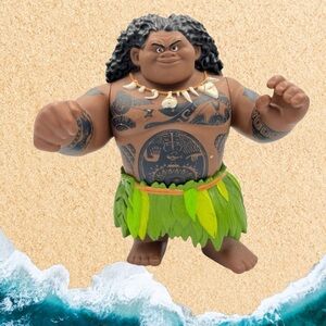 Disney Moana Maui Stand Alone Action Figure 10.5” No Fish Hook